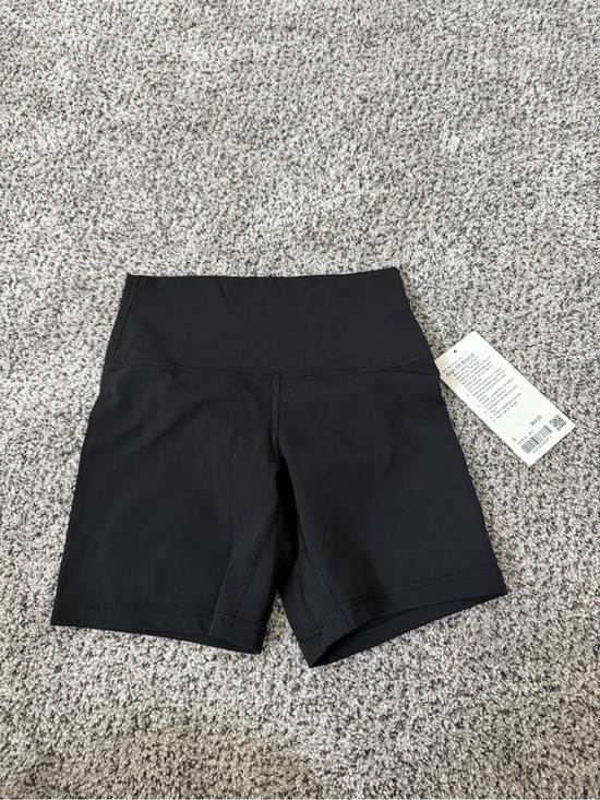 lululemon athletica Pants - lululemon athletica Black High-Rise Biker Shorts